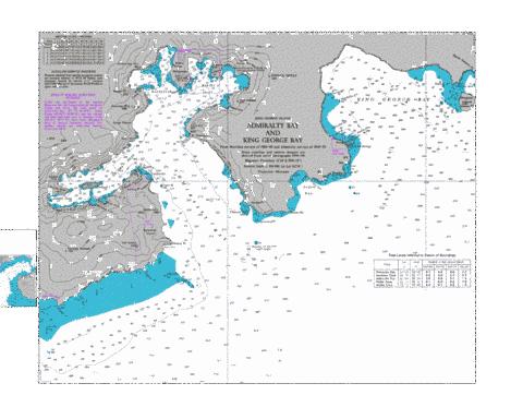 Admiralty Bay and King George Bay Marine Chart - Nautical Charts App