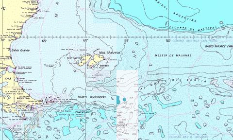 Approaches to the Falkland Islands Marine Chart - Nautical Charts App