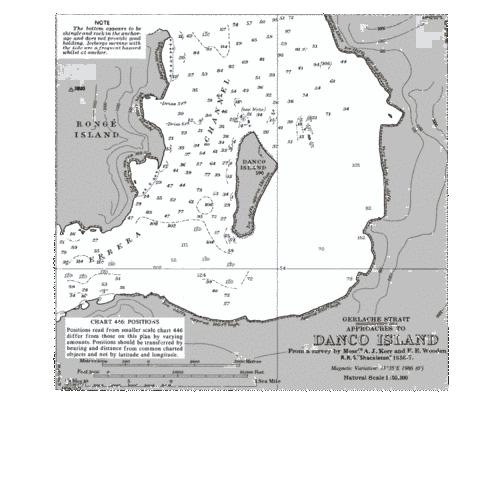 Approaches to Danco Island Marine Chart - Nautical Charts App