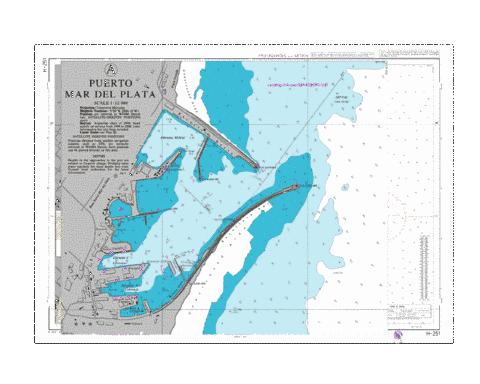Puerto Mar del Plata Marine Chart - Nautical Charts App