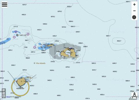 Bismarck Sea - Vitu Islands Marine Chart - Nautical Charts App