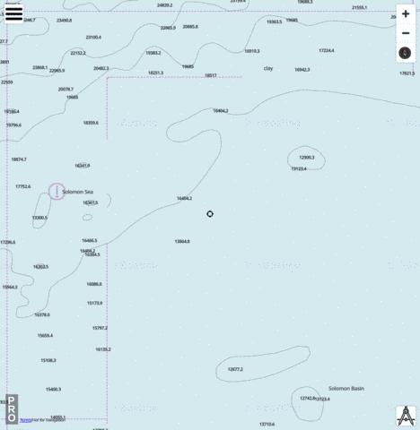 Solomon Sea - Cell 14 Marine Chart - Nautical Charts App