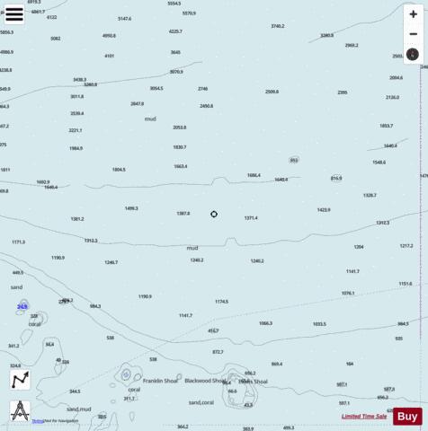 Timor Sea - Flinders Shoal Marine Chart - Nautical Charts App