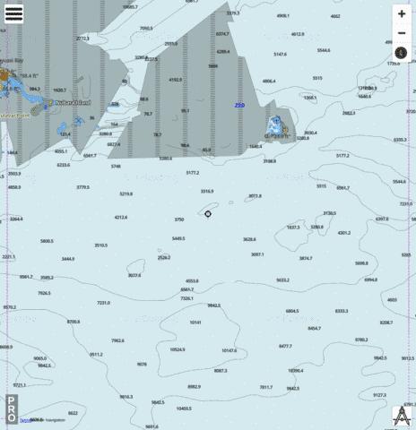 Solomon Sea -Laughlan Islands to Woodlark Island Marine Chart - Nautical Charts App