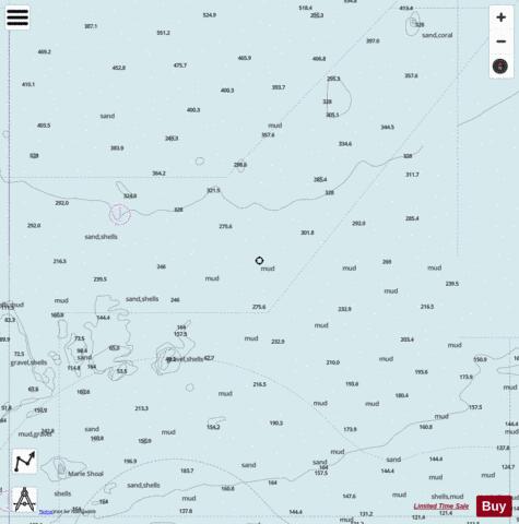 Timor Sea - Lynedoch Bank to Marie Shoal Marine Chart - Nautical Charts App