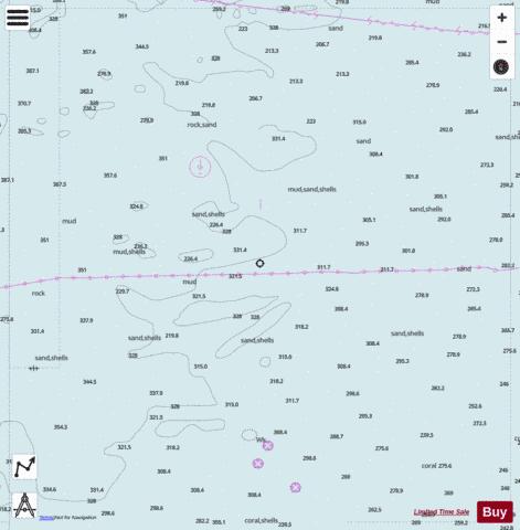 Timor Sea - Cell 2 Marine Chart - Nautical Charts App