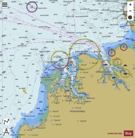 Australia - Northern Territory - North Coast - Approaches to Darwin Marine Chart - Nautical Charts App