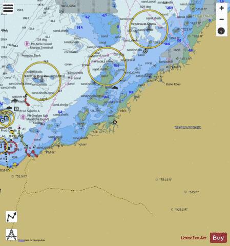 Australia - Western Australia - North West Shelf - Long Island to Thevenard Island Marine Chart - Nautical Charts App