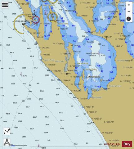 Western Australia - Steep Point and Henri Freycinet Harbour Marine Chart - Nautical Charts App