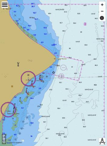 Western Australia - Exmouth Gulf - Point Murat Wharf Marine Chart - Nautical Charts App