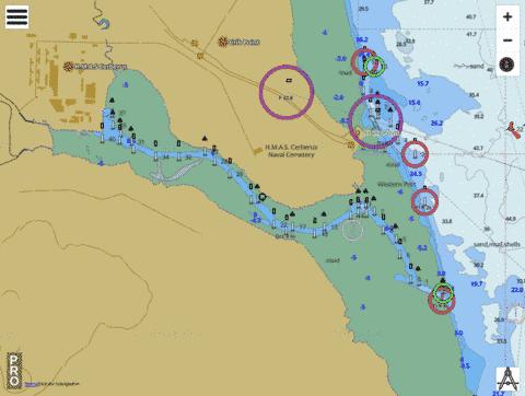 Western Port - Hanns Inlet Marine Chart - Nautical Charts App