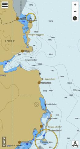 Papua New Guinea - North East Coast - Dregerhafen to Finschhafen Marine Chart - Nautical Charts App