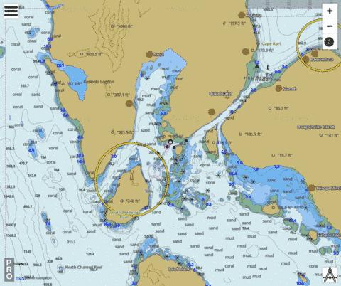 Papua New Guinea - Bougainville - Buka Passage Marine Chart - Nautical Charts App