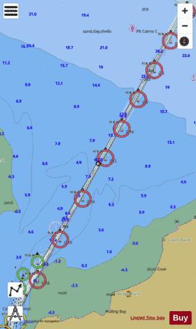 Australia - Queensland - Cairns Outer Harbour Marine Chart - Nautical Charts App