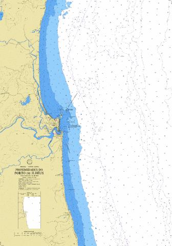 PROXIMIDADE DO PORTO DE ILHEUS Marine Chart - Nautical Charts App