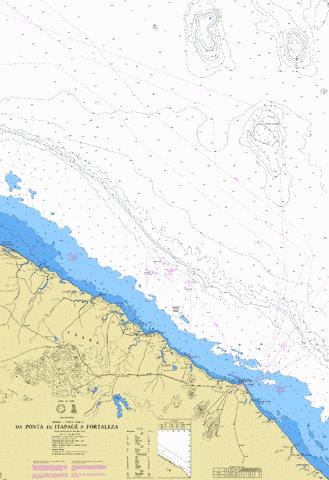 DA PONTA DE ITAPAGE A FORTALEZA Marine Chart - Nautical Charts App
