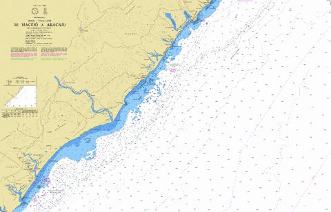 DE MACEIO A ARACAJU Marine Chart - Nautical Charts App