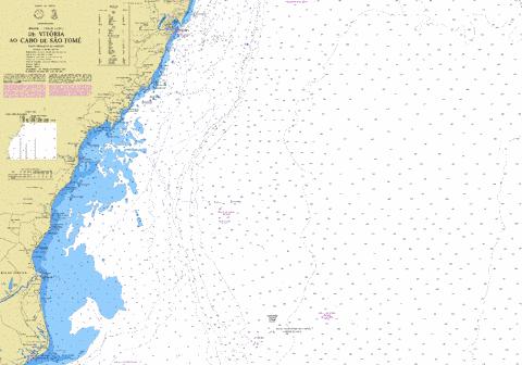 DE VITORIA AO CABO DE SAO TOME Marine Chart - Nautical Charts App