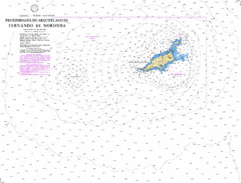 PROXIMIDADES DO ARQUIPELAGO DE FERNANDO DE NORONHA Marine Chart - Nautical Charts App