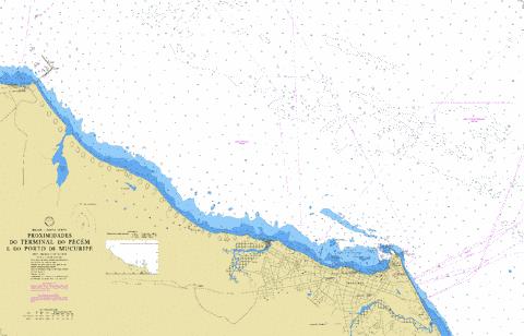 PROXIMIDADES DO TERMINAL DO PECEM E DO PORTO DE MUCURIPE Marine Chart - Nautical Charts App