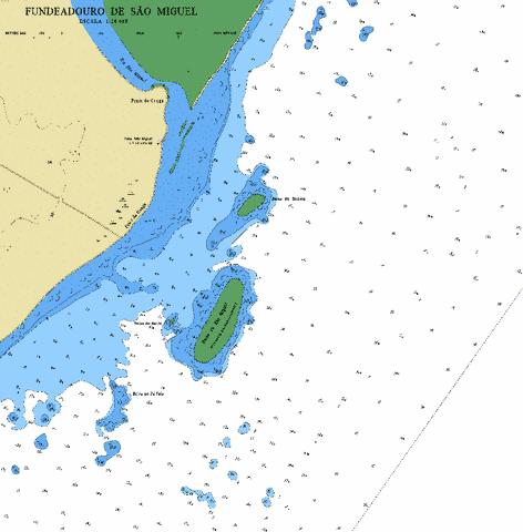 FUNDEADOURO DE SAO MIGUEL Marine Chart - Nautical Charts App