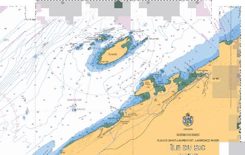 CHENAL DU BIC ET LES APPROCHES / AND APPROACHES Marine Chart - Nautical Charts App