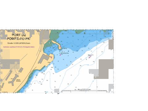 PORT DE POINTE-AU-PIC Marine Chart - Nautical Charts App