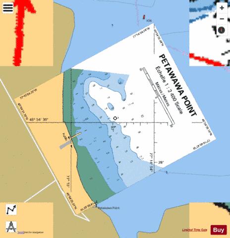 PETAWAWA POINT Marine Chart - Nautical Charts App