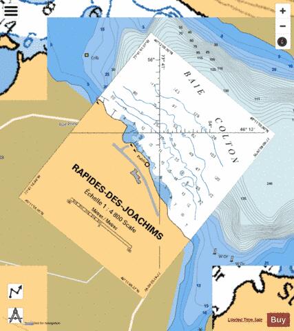 RAPIDES-DES-JOACHIMS Marine Chart - Nautical Charts App