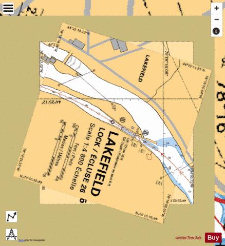 LAKEFIELD Marine Chart - Nautical Charts App