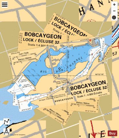 BOBGAYGEON - LOCK/�CLUSE 32 Marine Chart - Nautical Charts App
