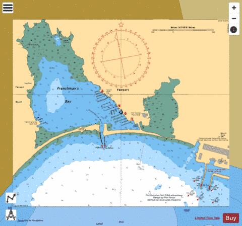 FRENCHMAN'S BAY Marine Chart - Nautical Charts App