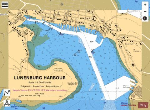 LUNENBURG HARBOUR Marine Chart - Nautical Charts App