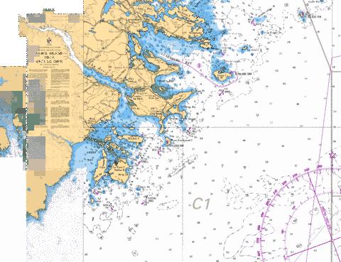 PEARL ISLAND TO/A CAPE LA HAVE Marine Chart - Nautical Charts App