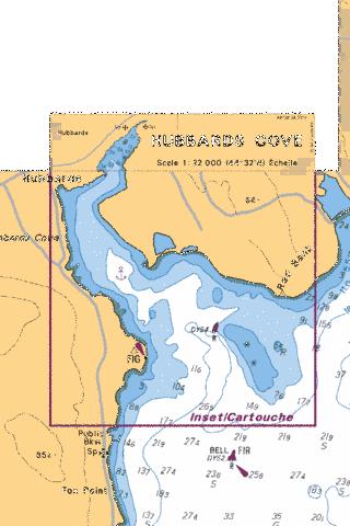 HUBBARDS COVE Marine Chart - Nautical Charts App