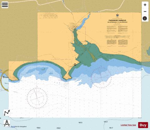 PARRSBORO HARBOUR AND APPROACHES / ET LES APPROCHES Marine Chart - Nautical Charts App