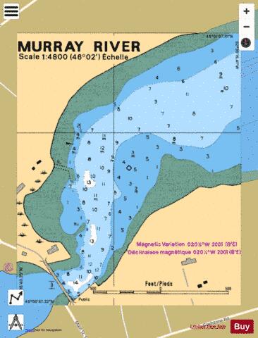 MURRAY RIVER Marine Chart - Nautical Charts App