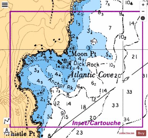 ATLANTIC COVE Marine Chart - Nautical Charts App