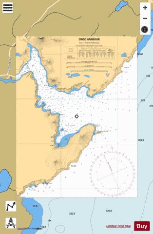 CROC HARBOUR,NU Marine Chart - Nautical Charts App
