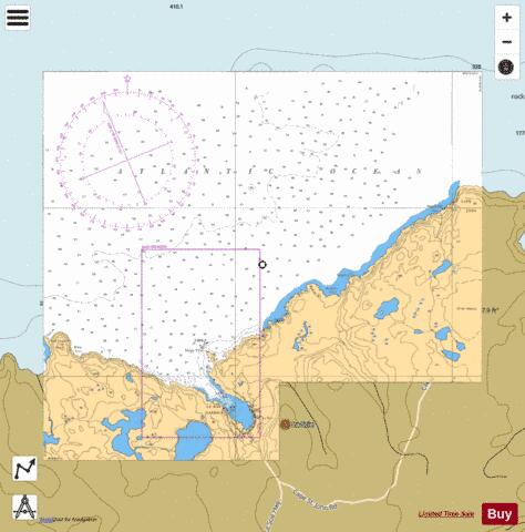 APPROACHES TO/APPROCHES � LA SCIE HARBOUR Marine Chart - Nautical Charts App