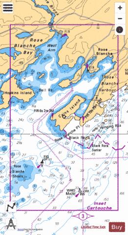 ROSE BLANCHE Marine Chart - Nautical Charts App