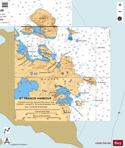 ST FRANCIS HARBOUR Marine Chart - Nautical Charts App