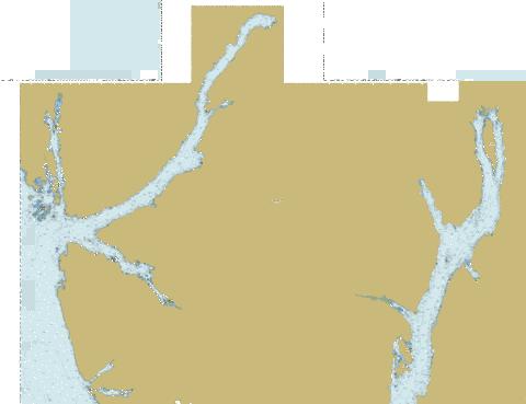 Laredo Channel, Laredo Inlet and\et Surf Inlet (part 2 of 2) Marine Chart - Nautical Charts App