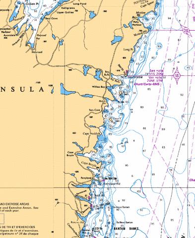 RENEWS HARBOUR TO/A MOTION BAY Marine Chart - Nautical Charts App