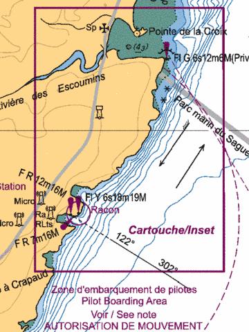 Les Escoumins Marine Chart - Nautical Charts App