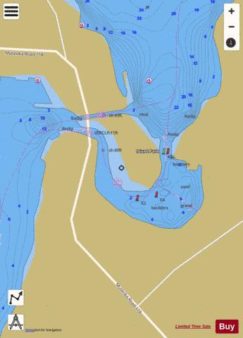 PORT CARLING,NU Marine Chart - Nautical Charts App