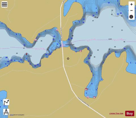 SIOUX NARROWS Marine Chart - Nautical Charts App