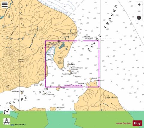 CLYDE INLET,NU Marine Chart - Nautical Charts App