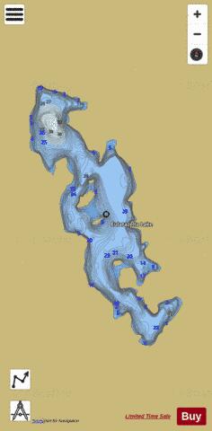 Eulatazella Lake depth contour Map - i-Boating App