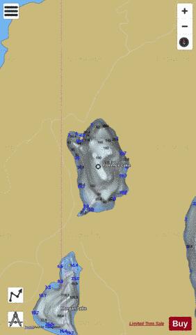 Florence Lake depth contour Map - i-Boating App